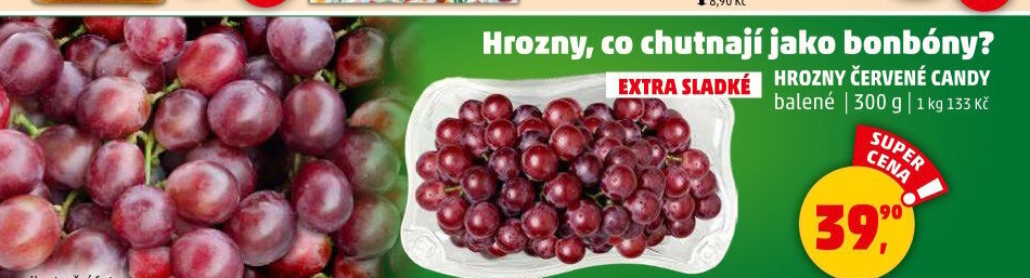 Hrozny červené