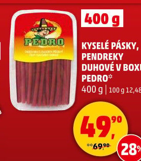 Kyselé pásky Pedro