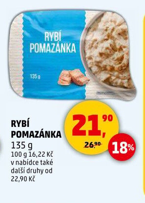 Rybí pomazánka Karlova Koruna