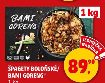 Špagety boloňské