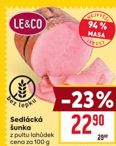 Šunka sedlácká Le&amp