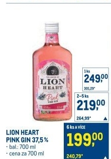 Gin Pink Lion Heart
