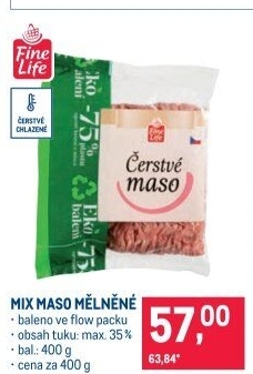 Mleté maso mix Fine Life