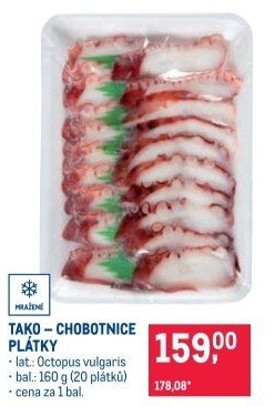 Tako chobotnice mražená