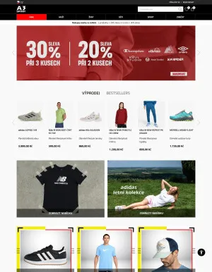 akční leták A3 SPORT 13.8.2025-19.8.2025