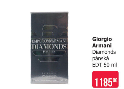 Toaletní voda pánská Diamonds Giorgio Armani