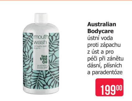 Ústní voda Australian Bodycare