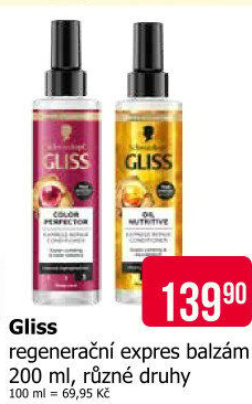 Balzám na vlasy ve spreji Expres Gliss Schwarzkopf