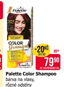 Barva na vlasy Color Shampoo Palette Schwarzkopf