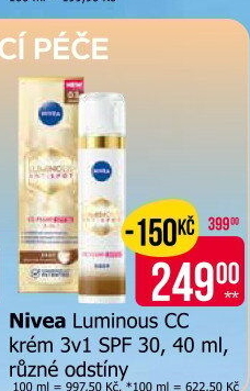 CC krém Cellular Luminous Nivea