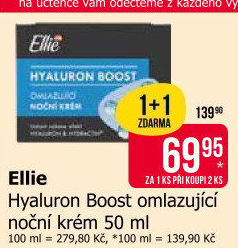 Krém pleťový omlazující Hyaluron Boost Ellie