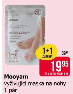 Maska na nohy Mooyam
