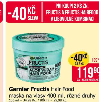 Maska na vlasy Fructis Garnier