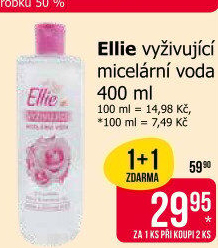Micelární voda Ellie