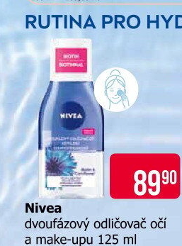 Odličovač očí dvoufázový Nivea