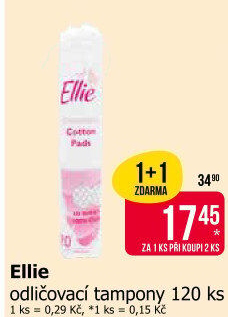 Odličovací tampony Ellie
