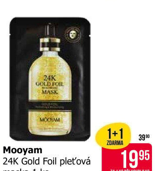 Pleťová maska Mooyam