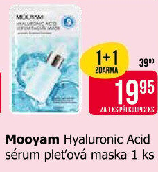 Pleťová maska Mooyam