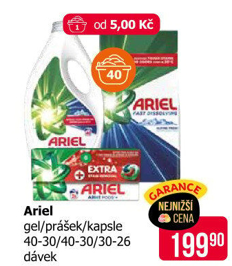 Prací prášek Ariel
