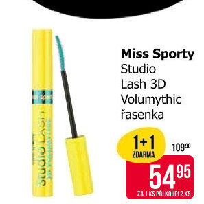 Řasenka Studio Lash 3D Volumythic Miss Sporty