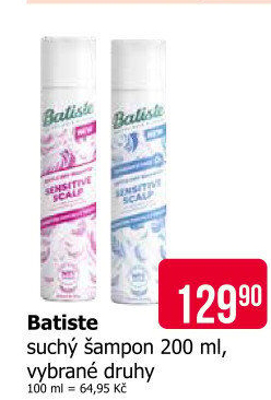 Šampon suchý Batiste