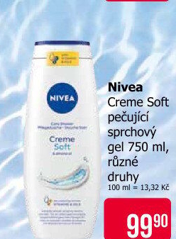 Sprchový gel krémový Nivea