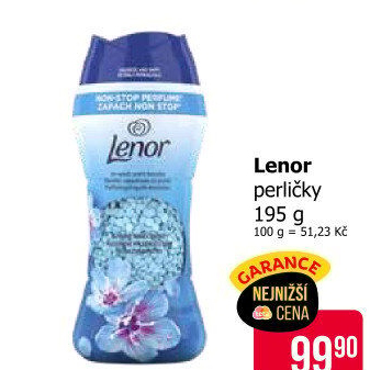 Vonné perličky do pračky Lenor