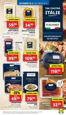 akční leták Lidl 18.8.2025-20.8.2025