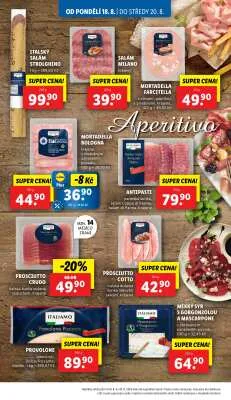 akční leták Lidl 18.8.2025-20.8.2025