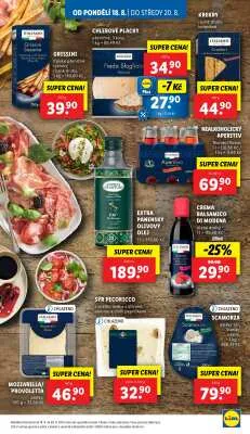 akční leták Lidl 18.8.2025-20.8.2025