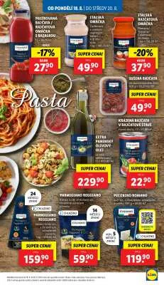 akční leták Lidl 18.8.2025-20.8.2025