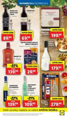 akční leták Lidl 18.8.2025-20.8.2025