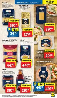 akční leták Lidl 18.8.2025-20.8.2025
