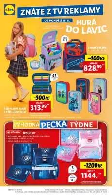 akční leták Lidl 18.8.2025-20.8.2025