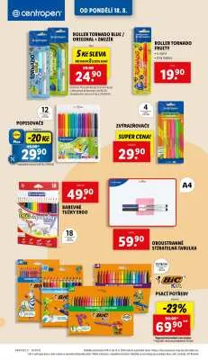 akční leták Lidl 18.8.2025-20.8.2025