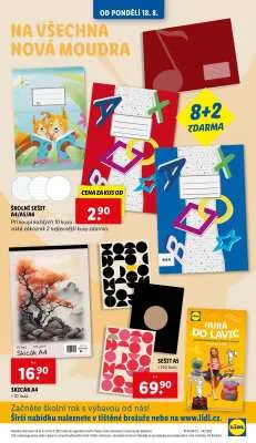 akční leták Lidl 18.8.2025-20.8.2025