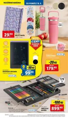akční leták Lidl 18.8.2025-20.8.2025