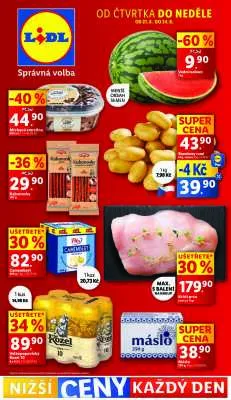 akční leták Lidl 21.8.2025-24.8.2025