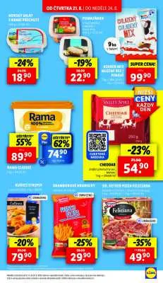 akční leták Lidl 21.8.2025-24.8.2025