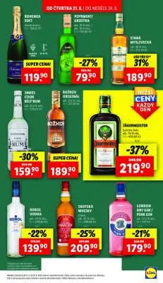 akční leták Lidl 21.8.2025-24.8.2025