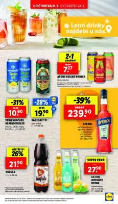 akční leták Lidl 21.8.2025-24.8.2025