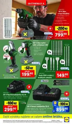 akční leták Lidl 21.8.2025-24.8.2025