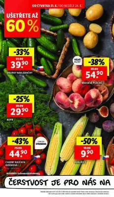 akční leták Lidl 21.8.2025-24.8.2025