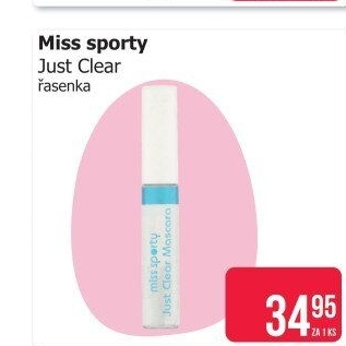 Řasenka Just Clear Miss Sporty