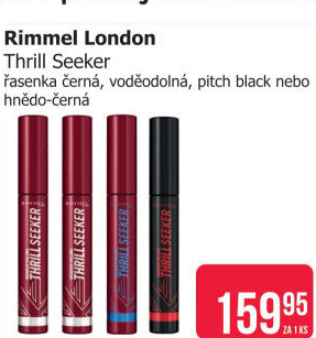 Řasenka Thrill Seeker Rimmel