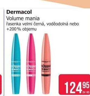 Řasenka voděodolná Volume Mania Dermacol
