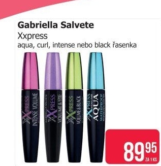 Řasenka XXpress Volume AquaGabriella Salvete