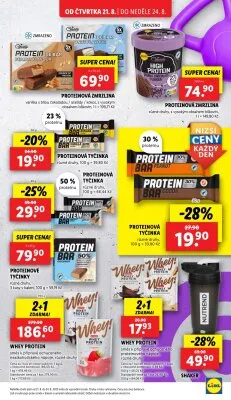 akční leták Lidl 21.8.2025-24.8.2025