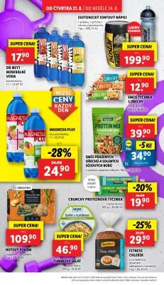 akční leták Lidl 21.8.2025-24.8.2025