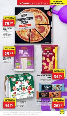 akční leták Lidl 21.8.2025-24.8.2025